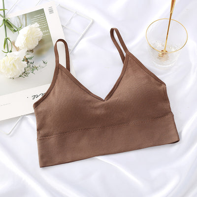 Seamless Underwear Female Crop Tops