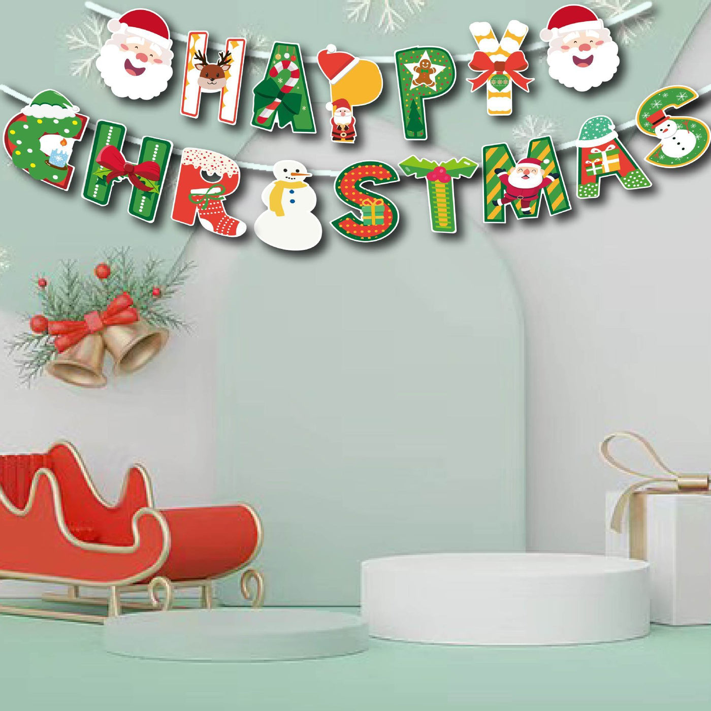 Decorative Supplies Snowman Reindeer Santa Claus