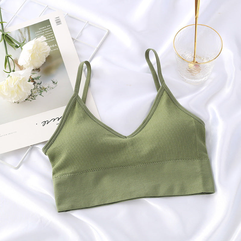 Seamless Underwear Female Crop Tops