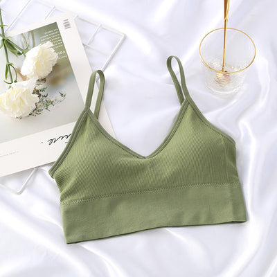 Seamless Underwear Female Crop Tops